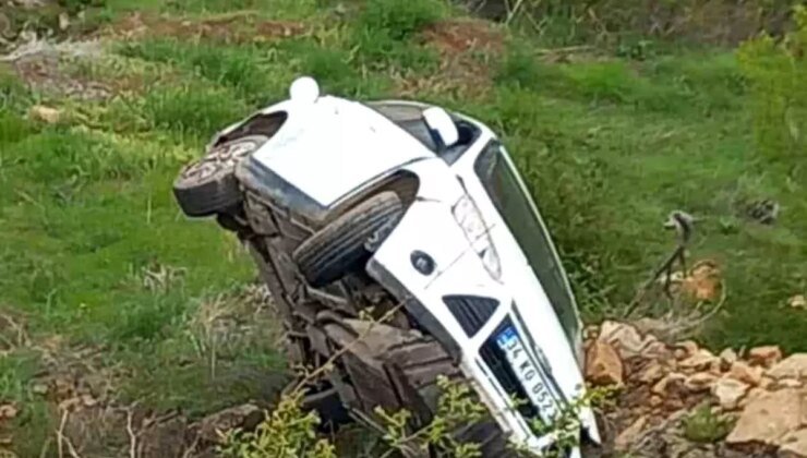 Elazığ’da Otomobil Devrildi: 1 Yaralı
