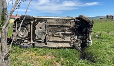 Elazığ’da Otomobil Devrildi: 5 Yaralı