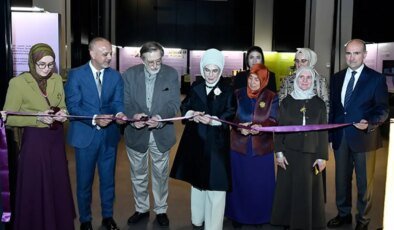 Emine Erdoğan, ‘Saklı Kalanlar’ sergisinin açılışını gerçekleştirdi