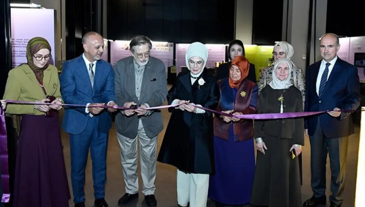 Emine Erdoğan, ‘Saklı Kalanlar’ sergisinin açılışını gerçekleştirdi
