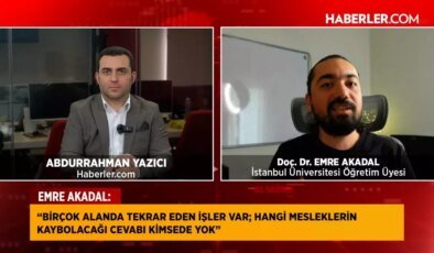 Emre Akadal: Yapay zeka, bazı insanların işini elinden alacak