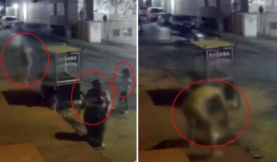 Eşini öldürdü, 8 yaşındaki kızını da yaraladı! Dehşet anları saniye saniye kamerada