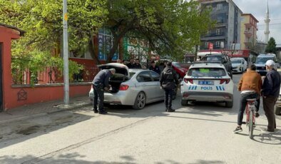 Eskişehir’de polis ekiplerinin ihtarına uymayan sürücüye yüksek para cezası
