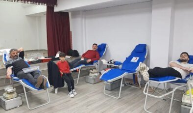Giresun’da Kan Bağışı Kampanyası Düzenlendi