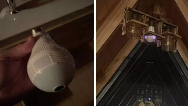 Gizli kamera skandalında bungalov ev mühürlendi! İki gözaltı var