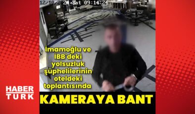 İmamoğlu ve İBB’deki yolsuzluk şüphelilerinin toplantı yaptığı oteldeki kameraların bantlandığı ortaya çıktı