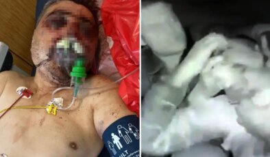 İngiliz boksörün Türk şoförü komalık ettiği anlar kamerada