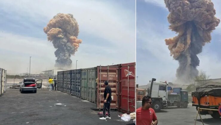İran’da limanda şiddetli patlama: 500’den fazla yaralı var