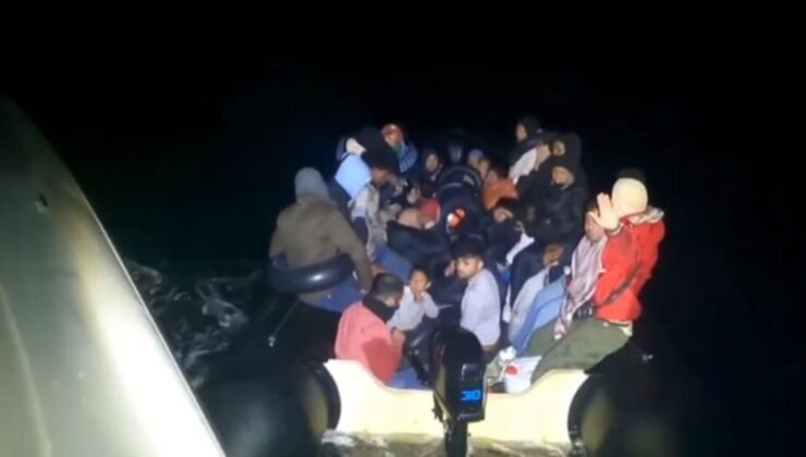 İzmir açıklarında 31 düzensiz göçmen yakalandı