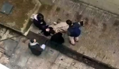 Kampüste feci iddia! Köpeklerden kaçarken 4 metre yükseklikten düştü!
