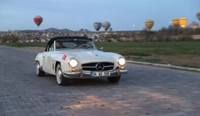 Kapadokya Rallisi’nde Klasik Araçların Yarışı