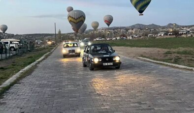 Kapadokya’da Klasik Otomobil Rallisi Başladı
