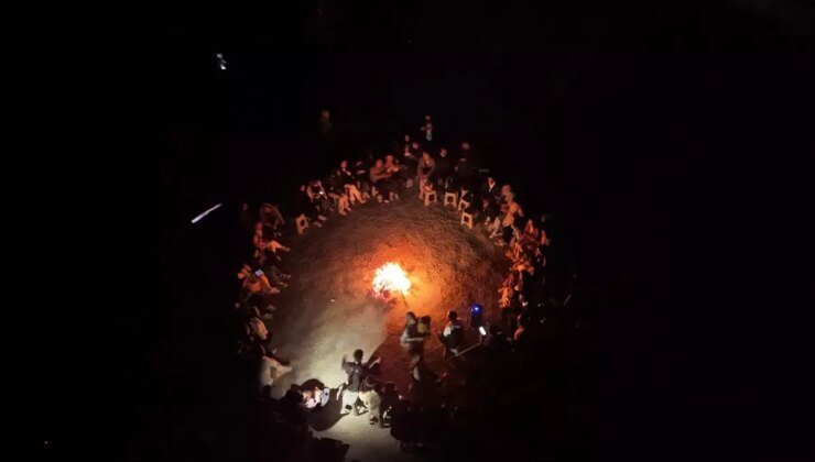 Karapınar’da Üniversite Öğrencilerinin Doğa Yürüyüşü ve Gökyüzü Gözlemi Etkinliği