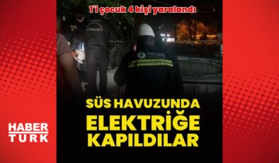 Kırklareli’nde süs havuzunda elektrik akımına kapılan 4 kişi hastaneye kaldırıldı