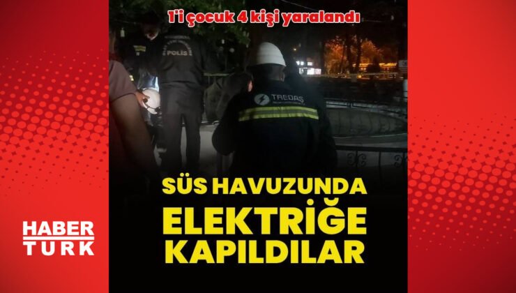 Kırklareli’nde süs havuzunda elektrik akımına kapılan 4 kişi hastaneye kaldırıldı