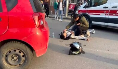 Kocaeli’de Motosiklet Kazasında Sürücü Yaralandı