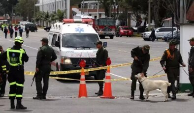 Kolombiya’da polis karakoluna bombalı saldırı! 2 ölü, 24 yaralı