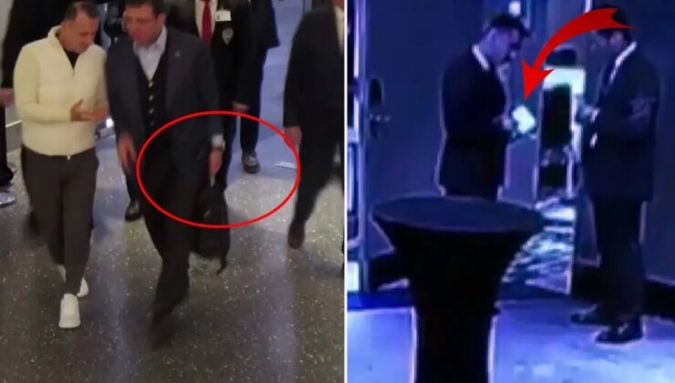 Korumalar yine iş başında! İşte İmamoğlu’nun sır görüşmesinden yeni görüntüler