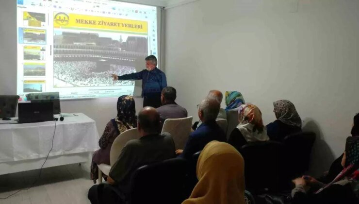 Köyceğiz İlçe Müftülüğü Hacı Adaylarına Hac Hazırlık Eğitimleri Vermeye Başladı