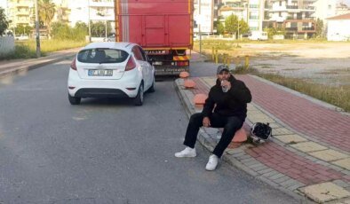 Manavgat’ta Motosiklet Kazası: Sürücü Yaralandı