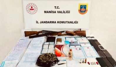 Manisa’da 2 suç örgütüne operasyon: 11 gözaltı