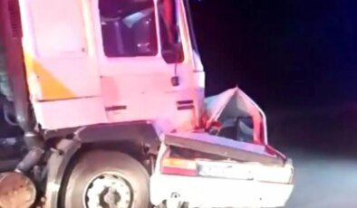 Manisa’da Tır-Otomobil Kazasında Genç Sürücü Hayatını Kaybetti