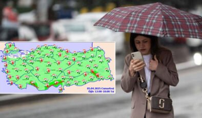 Meteoroloji’den saatli uyarı! 11 il için “sarı” alarm! 7 bölgede sağanak!