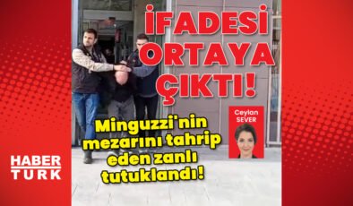Minguzzi’nin mezarını tahrip eden zanlı tutuklandı! İfadesi ortaya çıktı!