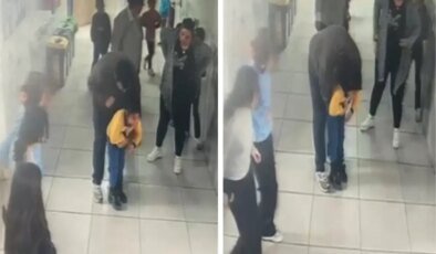 Nefes borusuna yiyecek kaçan öğrencisini Heimlich manevrasıyla kurtardı