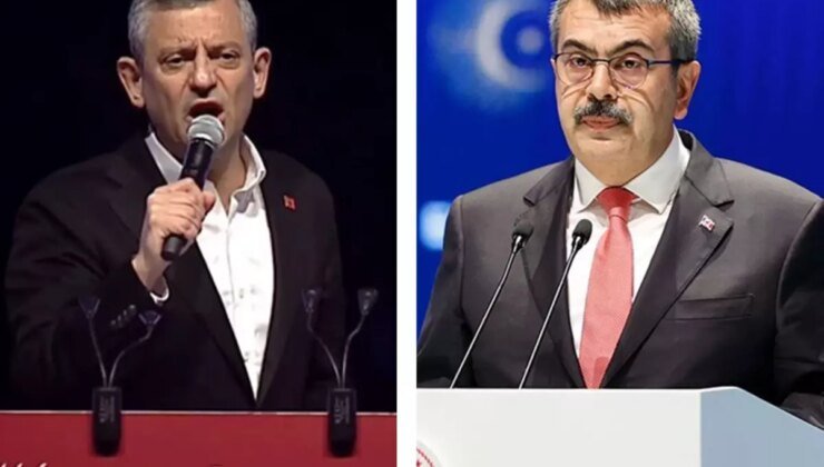 Özgür Özel’den Bakan Tekin’e çok sert sözler