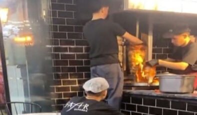 Pişmiş etin üzerine çiğ et! O dönerciye inceleme!
