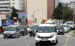 Samsun’da Trafiğe Kayıtlı Motorlu Taşıt Sayısı 504 Bin 953