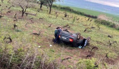 Siirt’te Otomobilin Takla Atması Sonucu 3 Yaralı
