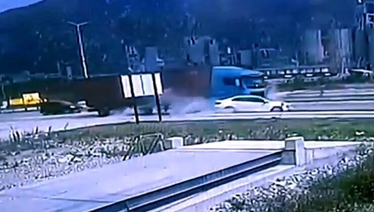 Söke OSB’de Tır Automobil Kazası: Kör Nokta Riskine Dikkat