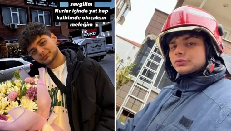 Stajyer itfaiyeci, sevgilisini ziyarete giderken hayatını kaybetti