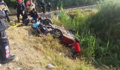 Sultanhisar’da Otomobil Devrildi, 1 Ölü