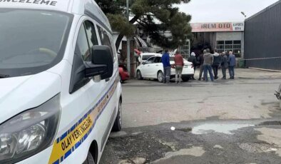 Tekirdağ Çorlu’da Kaporta Atölyesinde Büyük Yangın