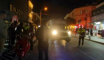 Tekirdağ’da Otomobil ve Motosiklet Çarpıştı, Sürücü Yaralandı