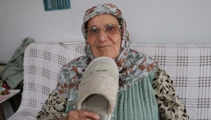 Torununa vurduğu terlik ‘silah’ sayıldı! 80 yaşındaki Asiye nineye ‘Anne terliği’ hapsi!