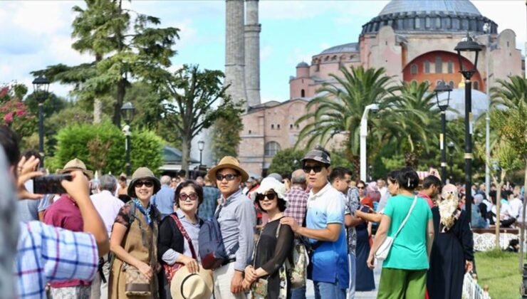 Turizmde ilk çeyrek rekoru