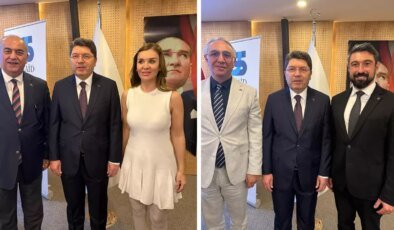 USKAİD’in genel kuruluna Adalet Bakanı Tunç’tan sürpriz ziyaret