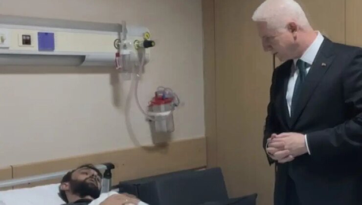 Vali Gül, depremde yaralanan vatandaşları hastanede ziyaret etti