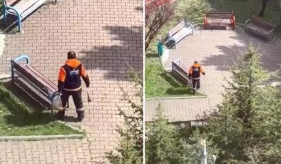 Yaptığı rezilliği kayda aldı, yetmedi gurur tablosu gibi paylaştı