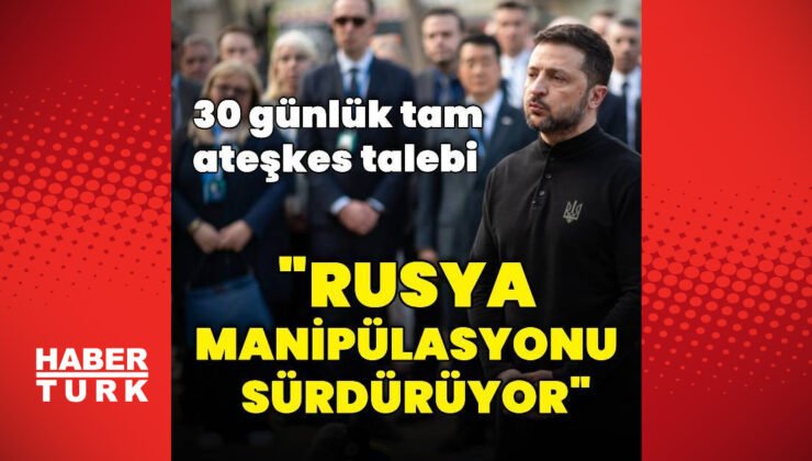 Zelenskiy’den ateşkes yanıtı: 8 Mayıs’a kadar beklemek için bir sebep yok