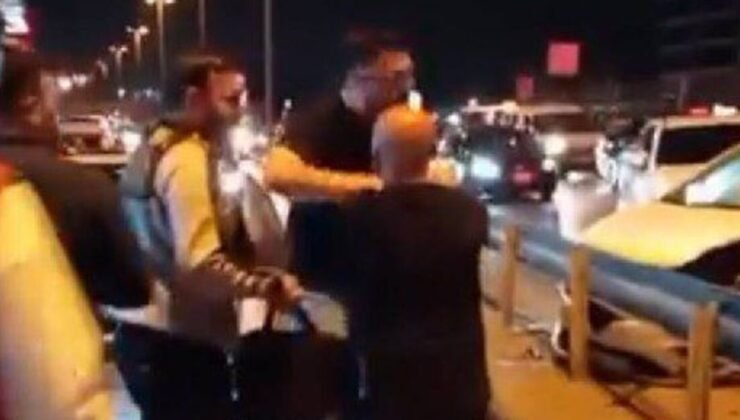 Alkollü sürücüyü darp etmek istediler