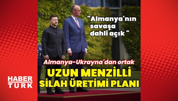 Almanya ile Ukrayna ortak uzun menzilli silah üretimi planlıyor