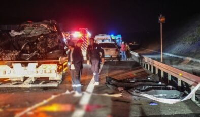 Ankara-Niğde Otoyolu’nda feci kaza! 4 ölü, 1 yaralı
