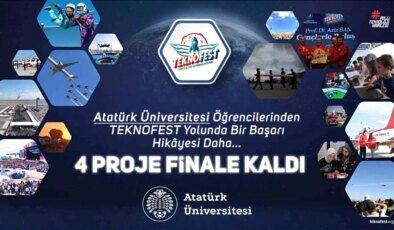 Atatürk Üniversitesi Öğrencileri TEKNOFEST 2025’te Finalde
