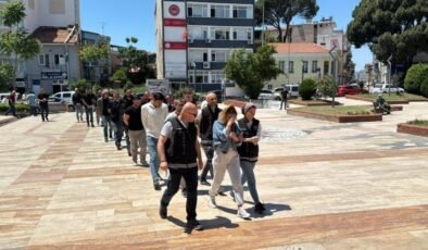 Aydın’da uyuşturucu operasyonu: 15 tutuklama