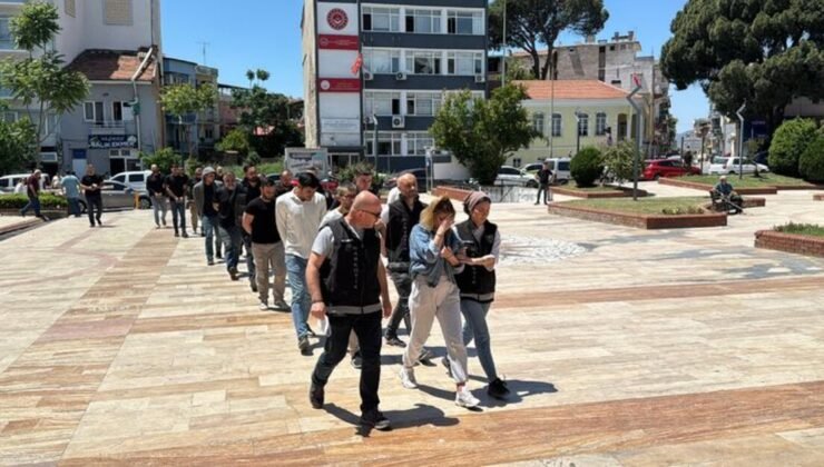 Aydın’da uyuşturucu operasyonu: 15 tutuklama